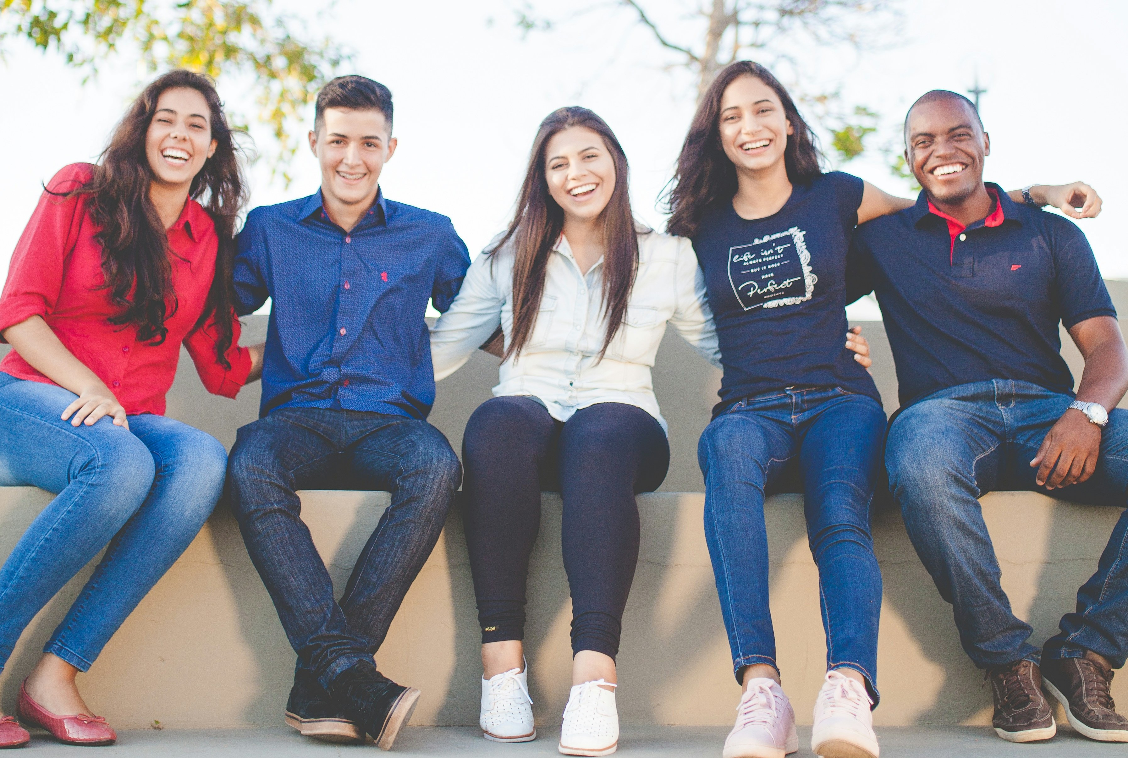 young people building relationships