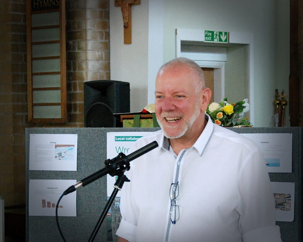 Gary Brown addresses the Tackling Poverty Assembly